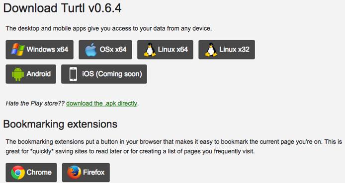 Turtl Download Screen Turtl Download Screen