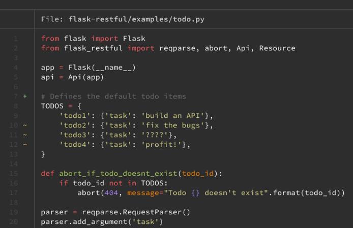 Python code with Git annotations in bat Python code with Git annotations in bat