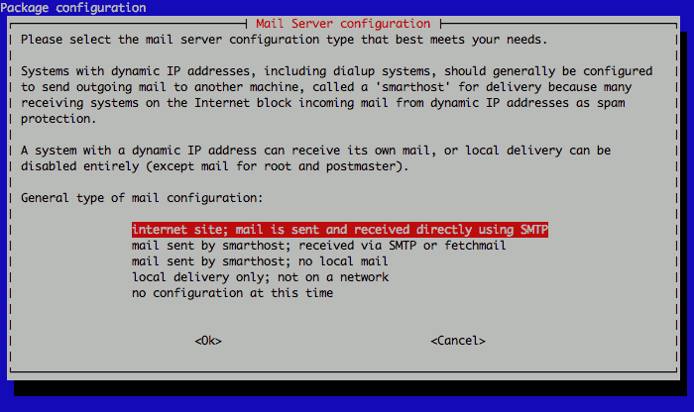 Exim general configuration on Debian 5. Exim general configuration on Debian 5.