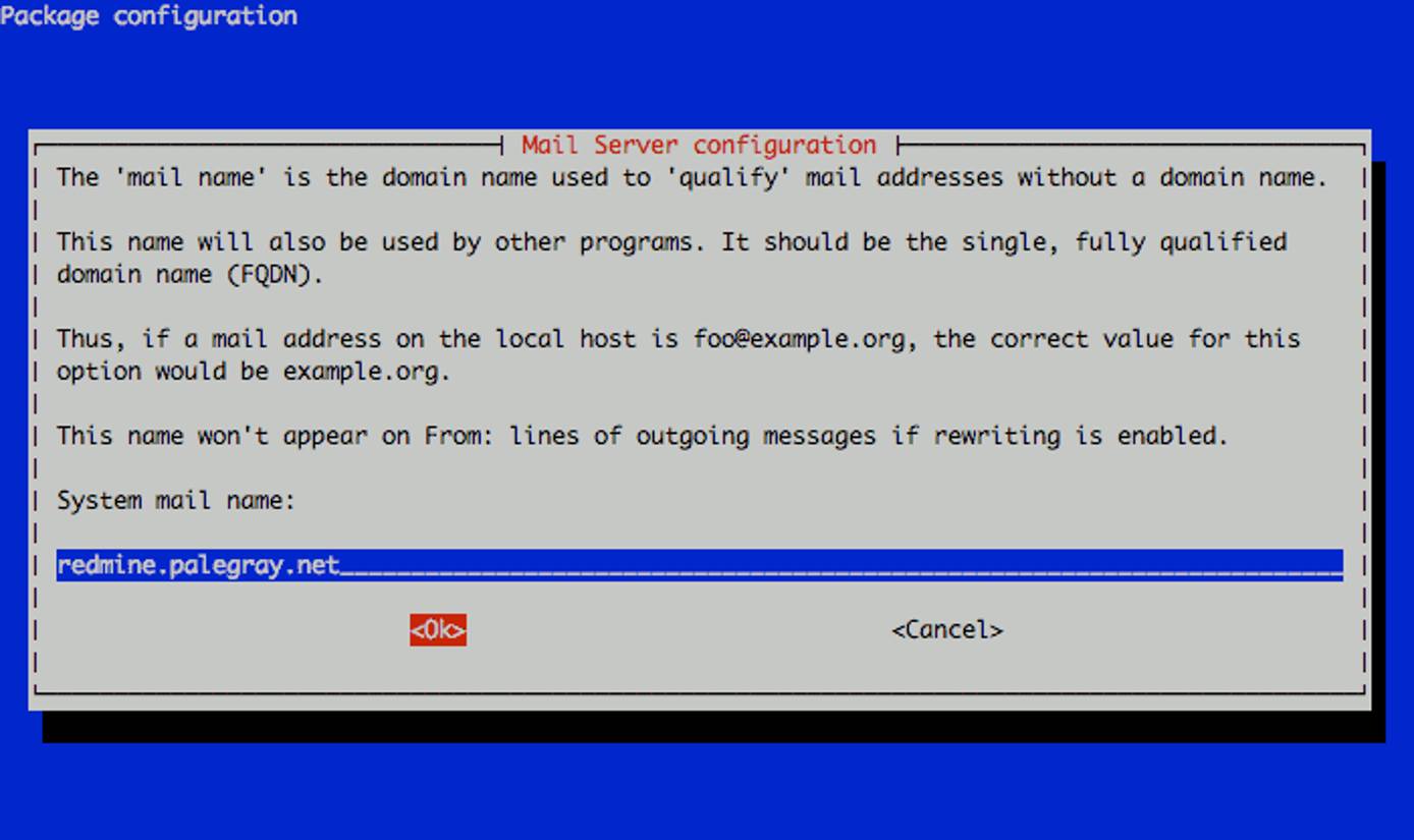 Exim system mail name configuration on Debian 5. Exim system mail name configuration on Debian 5.