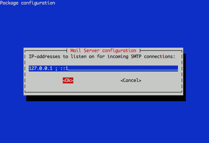 Exim IP address configuration on Debian 6. Exim IP address configuration on Debian 6.