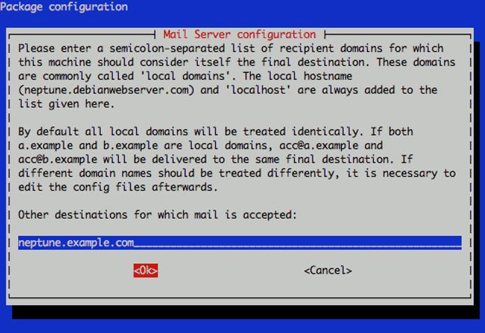 Exim destination domains configuration on Debian 6. Exim destination domains configuration on Debian 6.