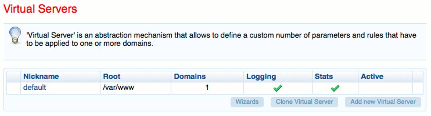 Virtual servers listing in Cherokee admin panel on Ubuntu 10.04 LTS Virtual servers listing in Cherokee admin panel on Ubuntu 10.04 LTS
