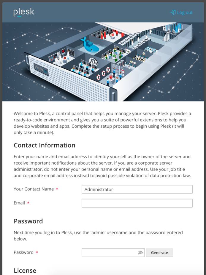 Plesk Account Signup Plesk Account Signup